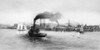 San Francisco Bay, C1889. /Na Tugboat And Two Sailboats In San Francisco Bay, With Two Steamboats At Dock. Etching, C1889. Poster Print by Granger Collection - Item # VARGRC0119736