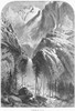 Yosemite Falls, 1874. /Nyosemite Falls In The Yosemite Valley, California. Wood Engraving, American, 1874. Poster Print by Granger Collection - Item # VARGRC0000612