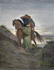 Dor_: Good Samaritan. /N(Luke 10:33,34). Wood Engraving After Gustave Dor_. Poster Print by Granger Collection - Item # VARGRC0007341