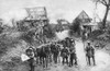 World War I: Cavalry. /Npatrol Of Indian Cavalry Attached To A British Brigade Passing Through A Wrecked Village On The Western Front During World War I. Photograph, 1914-1918. Poster Print by Granger Collection - Item # VARGRC0407842