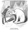 Cartoon: Alaska Purchase, 1867. An American Cartoon Showing A Politician Trying To Find Voters In Newly Acquired But Uninhabited Alaska. Cartoon, 1867. Poster Print by Granger Collection - Item # VARGRC0004239