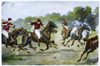 England: Polo, 1902. /Nsecond Of The International Polo Matches At Hurlingham, England, 9 June 1902. Contemporary Drawing. Poster Print by Granger Collection - Item # VARGRC0088354