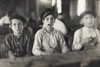 Hine: Child Labor, 1909. /Nthree Young Boys At Work In A Cigar Factory In Tampa, Florida. Photograph By Lewis Hine, 1909. Poster Print by Granger Collection - Item # VARGRC0117913