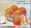Crate Label, 20Th Century. /Nunion Club Brand Navel Oranges From California. Poster Print by Granger Collection - Item # VARGRC0090794