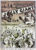 Anti-Immigrant Cartoon. /Nanti-Chinese And Anti-Irish Cover Of 'Thistleton'S Illustrated Jolly Giant,' Published In San Francisco, 1880S. Poster Print by Granger Collection - Item # VARGRC0117693