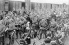 Wwi: German Soldiers, 1914. /Ngerman Soldiers Going To The Front At The Start Of World War I. Photograph, 1914. Poster Print by Granger Collection - Item # VARGRC0353570