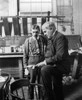 Thomas Edison (1847-1931). /Namerican Inventor. Photographed With His Assistant In His Laboratory, West Orange, New Jersey, C1906. Poster Print by Granger Collection - Item # VARGRC0119138
