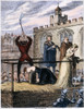 Lady Jane Grey (1537-1554). /Nthe Execution Of Lady Jane Grey At The Tower Of London. Etching By George Cruikshank (1792-1878). Poster Print by Granger Collection - Item # VARGRC0054942