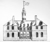 Williamsburg: Capitol. /Nthe Capitol At Williamsburg, Virginia, Where The House Of Burgesses Convened. Line Engraving. Poster Print by Granger Collection - Item # VARGRC0113295