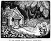 Grimm: Hansel And Gretel. /N'"It'S The Loveliest House I Ever Saw," Gasped Gretel.' Drawing By Wanda Gag For The Fairy Tale By The Brothers Grimm, C1936. Poster Print by Granger Collection - Item # VARGRC0079242