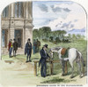 Thomas Jefferson (1743-1826). Third President Of The United States. Jefferson Going To His Inauguration In 1801. Engraving, 19Th Century. Poster Print by Granger Collection - Item # VARGRC0039492
