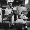 Bus Station, 1943. /Na Couple In The Waiting Room Of The Greyhound Station In Pittsburgh, Pennsylvania. Photograph By Esther Bubley, 1943. Poster Print by Granger Collection - Item # VARGRC0370740
