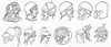 Ancient Greek Helmets. /Nvarious Ancient Greek Helmets. Line Engravings. Poster Print by Granger Collection - Item # VARGRC0101623