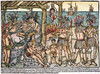 Cannibals./Nthe Earliest European Depiction Of New World Native Americans Of Some Ethnographic Authenticity, The Tupinambas Of Coastal Brazil At A Cannibal Feast. German Woodcut, 1505. Poster Print by Granger Collection - Item # VARGRC0009540