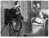 Photographer, 1870. /N'Photographing The Baby.' Wood Engraving, American, 1870. Poster Print by Granger Collection - Item # VARGRC0030311