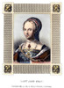 Lady Jane Grey (1537-1554). /Nqueen Of England, 9 July - 18 July 1553. Line-And-Stipple Engraving, English, 1824. Poster Print by Granger Collection - Item # VARGRC0076172