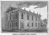 America: Lutheran Church. /Ngerman Lutheran Zion Church. Engraving, 19Th Century. Poster Print by Granger Collection - Item # VARGRC0091551