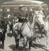 Theodore Roosevelt /N(1858-1919). 26Th President Of The United States. Roosevelt At Yellowstone National Park, With Park Superintendent Major John Pitcher At Right. Stereograph, 1903. Poster Print by Granger Collection - Item # VARGRC0132533