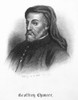 Geoffrey Chaucer /N(C1340-1400). English Poet. Etching And Engraving, American, 1876. Poster Print by Granger Collection - Item # VARGRC0014420