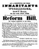 Reform Bill Poster, 1832. /Nbroadside Giving Notice Of A Meeting To Celebrate The Passing Of The Reform Bill, 1832. Poster Print by Granger Collection - Item # VARGRC0006643