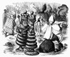 Carroll: Looking Glass. /Nchess Pieces Conversing And Walking About. Wood Engraving After Sir John Tenniel For The First Edition Of Lewis Carroll'S 'Through The Looking Glass,' 1872. Poster Print by Granger Collection - Item # VARGRC0119053