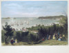 View Of New York Harbor. /Na View Of The Narrows Of New York Harbor From Staten Island. Steel Engraving, 1837, After William Henry Bartlett. Poster Print by Granger Collection - Item # VARGRC0041956