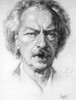 Ignace Jan Paderewski /N(1860-1941). Polish Pianist And Composer. Charcoal Drawing, 1932, By Louis Lupus. Poster Print by Granger Collection - Item # VARGRC0002409