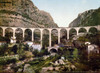 France: Grasse, C1895. /Nbridge Over The Gorge Of The Wolf In Gourdon, Grasse, France. Photochrome, C1895 Poster Print by Granger Collection - Item # VARGRC0115632