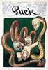 Cartoon: Standard Oil. /N'The Infant Hercules And The Standard Oil Serpents.' Cartoon By Frank A. Nankivell From 'Puck,' 23 May 1906. Poster Print by Granger Collection - Item # VARGRC0323835