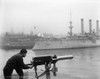 Brooklyn Navy Yard, C1900. /Na Machine Gun At The Brooklyn Navy Yard In Brooklyn, New York. Photograph, C1900. Poster Print by Granger Collection - Item # VARGRC0268314