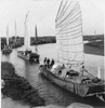 Chinese Junks, C1901. /Na Row Of Chinese Junks Transporting U.S. Army Soldiers With Supplies From Tientsin To Peking, China During The Boxer Rebellion Of 1899-1901. Stereograph, C1901. Poster Print by Granger Collection - Item # VARGRC0113933