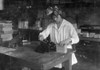 Boston: Factory, 1917. /Na Woman Worker Stamping Labels At The Boston Index Card Company. Photograph By Lewis Hine, 31 January 1917. Poster Print by Granger Collection - Item # VARGRC0107546