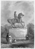 George Washington /N(1732-1799). First President Of The United States. Clark Mills' Statue Of Washington Located In Washington, D.C. Steel Engraving, 19Th Century. Poster Print by Granger Collection - Item # VARGRC0089580