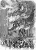 New York: Draft Riots 1863. /Nan Angry Mob In Lexington Avenue During The New York City Draft Riots Of 13-16 July 1863. Contemporary Engraving From An American Newspaper. Poster Print by Granger Collection - Item # VARGRC0004200