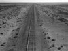 Railroad Tracks, 1939. /Nwestern Pacific Railroad Line In The Unclaimed Desert Of Morrow County, Oregon. Photograph By Dorothea Lange, October 1939. Poster Print by Granger Collection - Item # VARGRC0123113