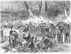 Flood Of Fish, 1867. /Nan Inexplicable Flood Of Fish At Neenah, Wisconsin. Wood Engraving From An American Newspaper Of 1867. Poster Print by Granger Collection - Item # VARGRC0077479