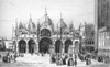 Venice: Piazza San Marco. /Nthe Piazza San Marco. Etching After Gentile Bellini, 1496. Poster Print by Granger Collection - Item # VARGRC0031520