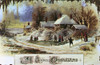 American Christmas Card. /Nlate 19Th Century. Poster Print by Granger Collection - Item # VARGRC0018700