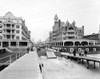 Atlantic City./Na View Of Hotel Windsor In Atlantic City, New Jersey. Photograph, Late 19Th Or Turn Of The Century. Poster Print by Granger Collection - Item # VARGRC0119074