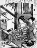 Kiyonaga: Massage. /Njapanese Woman Receiving A Massage. Woodblock Print, 18Th Century, By Kiyonaga. Poster Print by Granger Collection - Item # VARGRC0001974