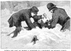 New York: Blizzard Of 1888. /Na Victim Of The Blizzard Of 12-14 March 1888. Wood Engraving From A Contemporary American Newspaper. Poster Print by Granger Collection - Item # VARGRC0067386