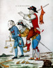 French Revolution, 1792. /N'Peasant'S Revenge.' Cleric Leading A Peasant On A Noble'S Back. French Colored Etching, 1792. Poster Print by Granger Collection - Item # VARGRC0020909
