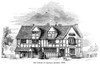Shakespeare: House. /Nthe House On Henley Street In Stratford-On-Avon In Which It Is Thought That Shakespeare Was Born In 1564. Wood Engraving, 19Th Century. Poster Print by Granger Collection - Item # VARGRC0006653