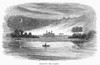 Sugar Plantation, 1853. /Nburning The Trash On A Sugar Plantation In Louisiana. Wood Engraving, American, 1853. Poster Print by Granger Collection - Item # VARGRC0090449