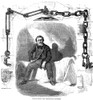 Arthur Spring (Fl. 1853). /Namerican Criminal. Wood Engraving, American, 1853. Poster Print by Granger Collection - Item # VARGRC0002614