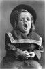 Yawning, C1909. /Na Small Boy Yawning. Photograph, C1909. Poster Print by Granger Collection - Item # VARGRC0113730