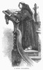 Monk Preaching. /Nwood Engraving, Late 19Th Century. Poster Print by Granger Collection - Item # VARGRC0098687