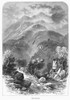 Scotland: Ben Venue. /Nview Of Ben Venue In The Scottish Highlands. Wood Engraving, C1875, By Edward Whymper After T.L. Rowbotham. Poster Print by Granger Collection - Item # VARGRC0094875