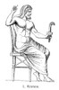 Greek Mythology: Cronus. /Nline Engraving, German, 19Th Century, After A Pompeiian Fresco. Poster Print by Granger Collection - Item # VARGRC0052731