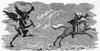 Bewick: Devil. /Nwood Engraving, Early 19Th Century, By Thomas Bewick. Poster Print by Granger Collection - Item # VARGRC0006519